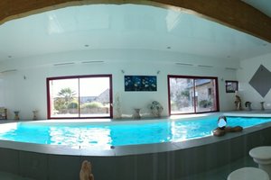 Piscine et plage