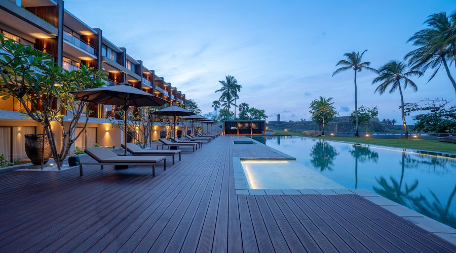 Pool area