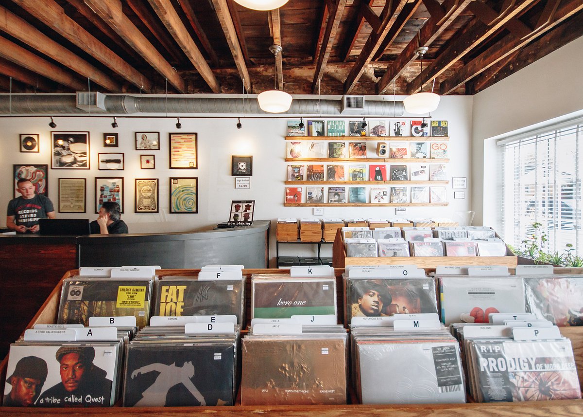 Vinyl Record Art Daisy Flower, Large - Woodstock Music Shop