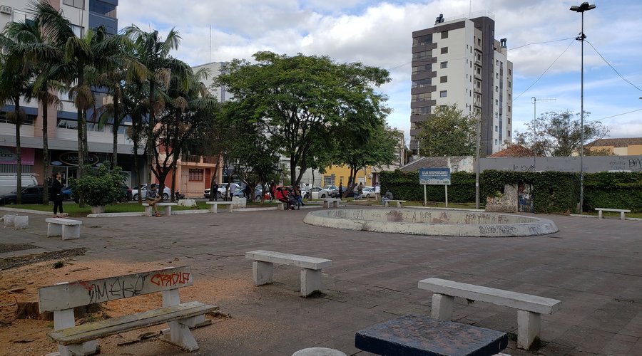Praça Saturnino de Brito - Santa Maria, RS