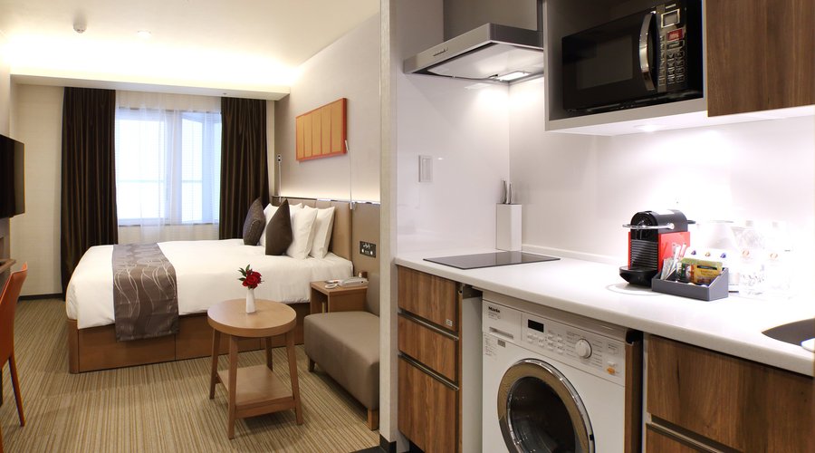 Studio Superior Room with KING size bed.　スタジオスーペリア　キングサイズベッド