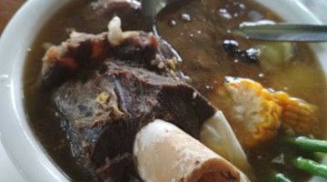 their take on puchero... beef shank ... na nilaga. :P
