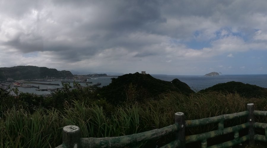 Panorama of the wangyou valley