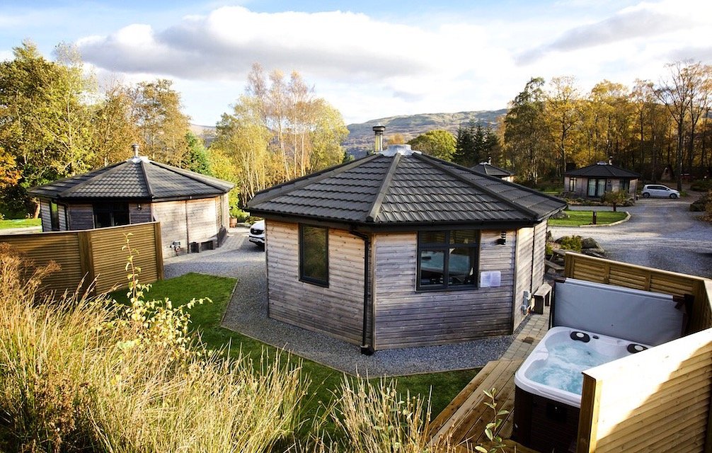 Dog friendly best sale lodges loch lomond