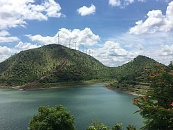 Vani Vilas Sagar Dam(Marikanave), is located about 20 kms away from Hiriyuru Town.