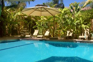 Piscine et plage