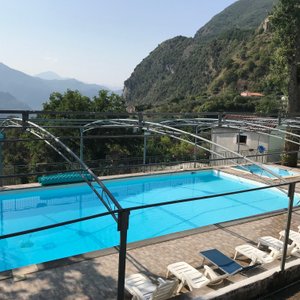 Piscina presente nella struttura