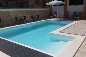 Piscina e praia