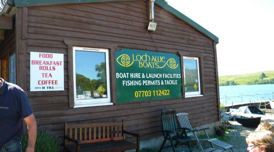 Sign at the boat house