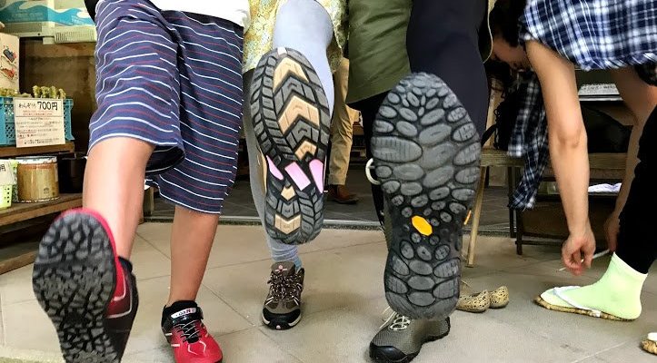 OKだった靴の裏