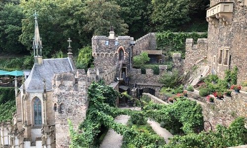 View of Castle Rhinestein Grounds from Tower