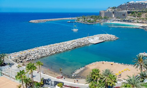 Beach at the Radisson Blu Resort, Gran Canaria