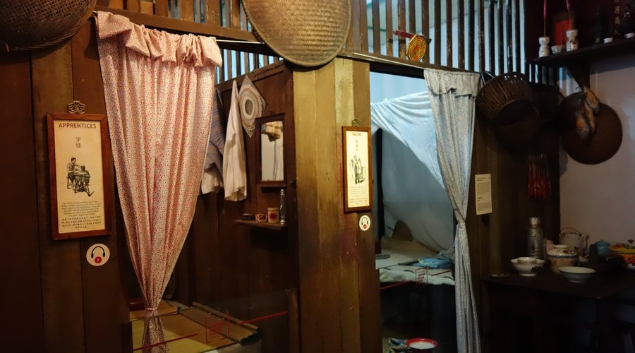 Interior of the museum