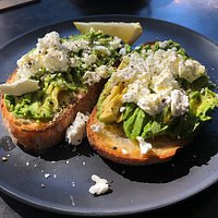 Smashed avocado