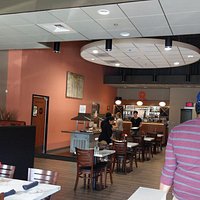 A portion of the interior