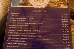 Cardápio
