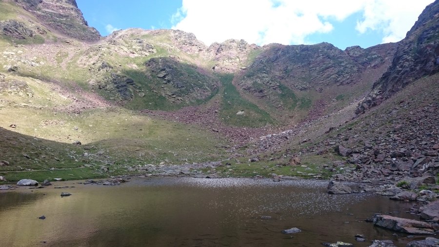 4eme lac (plutot une marre), la plus haute