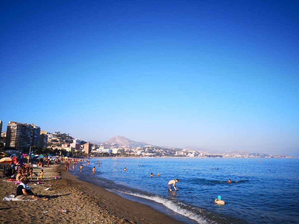 Espetos , Grilled Fish in Malagueta Beach, Malaga, Andalusia