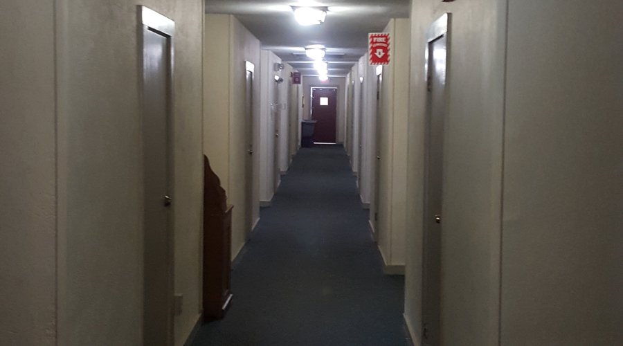 Corridor of the hotel
