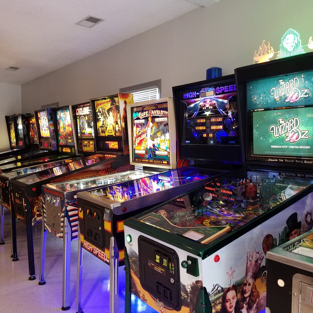 Home  Game Room Treasures Pinball & Arcade