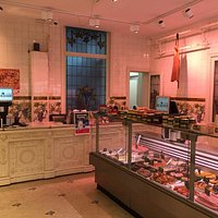 Butcher's shop (entrance to restaurant)