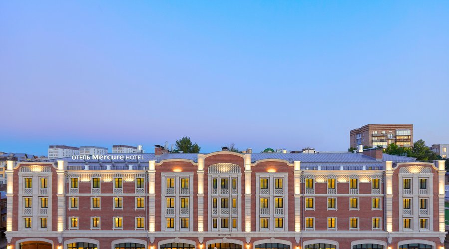Front View at Night