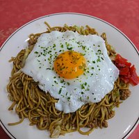 横手やきそば ふじわら 肉玉 中盛