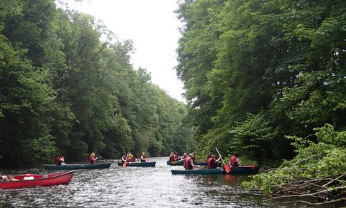 Auf dem Fluss...
