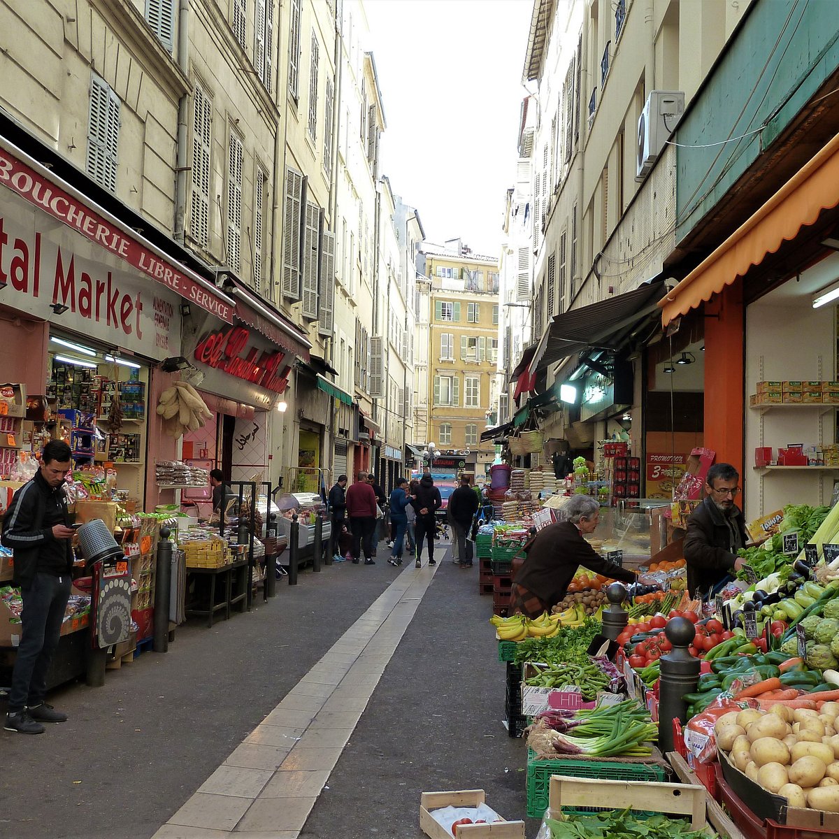 Marseilles French Market basket tote – souks du monde