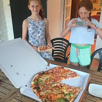 Huge pizza!