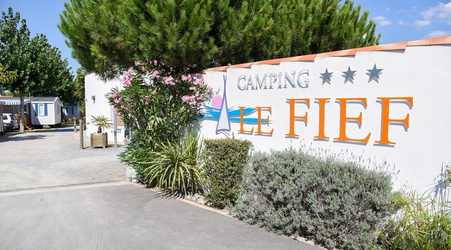 Entrée du camping