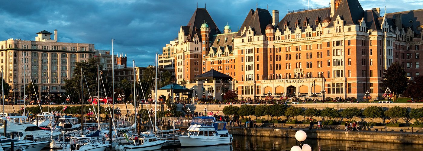 Victoria Inner Harbour & The Empress Hotel