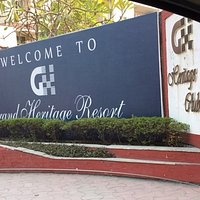 The entrance.