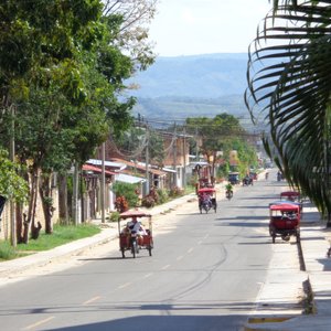Afuera del Hotel
