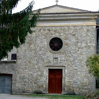 La chiesetta com'era prima del terremoto