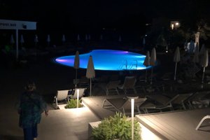 Piscina e praia