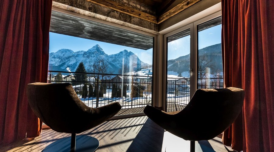 Aussicht und Einrichtung Design-Lodges