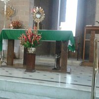 Blessed Sacrament exposed