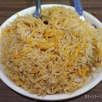 Chicken biryani too was good