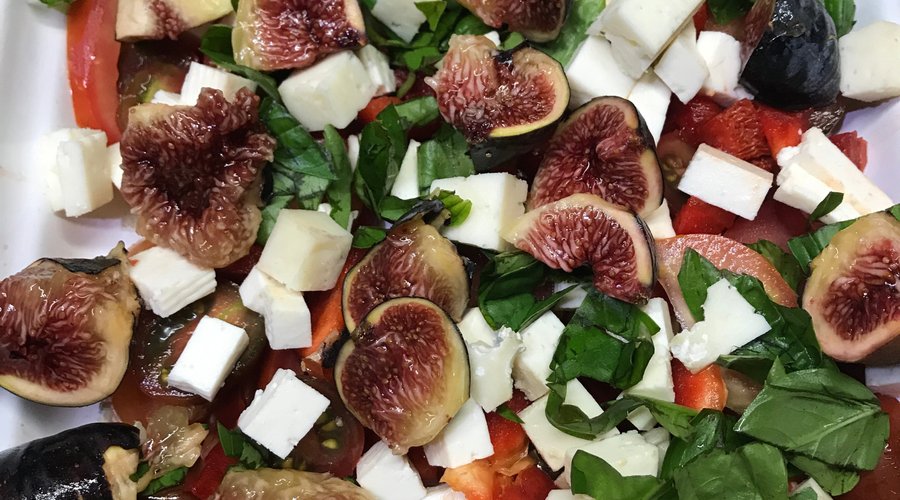 Ensalada con nuestros higos