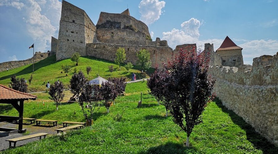 Rupea Castle towers