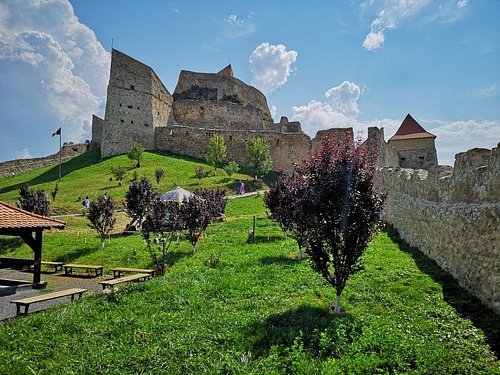 Neamt Citadel Ruins and Museum.Romania Editorial Photo - Image of