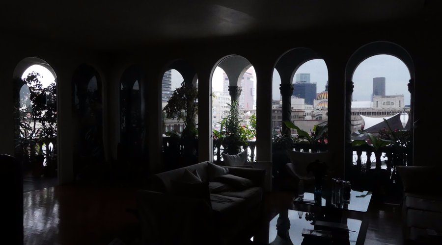 same large living room, different angle plus a little bit of the view