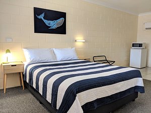 Sail Inn in Yeppoon, image may contain: Dorm Room, Furniture, Bed, Bedroom