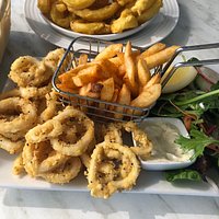 Gluten free salt and pepper squid
