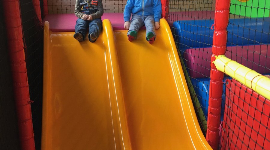 The new 'toddler play' area.