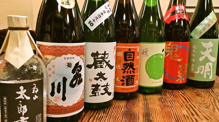 県内の地酒も豊富