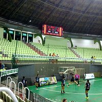 Interior do Ginásio