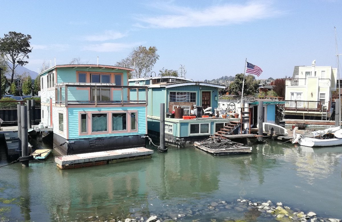 sausalito floating homes tour 2023