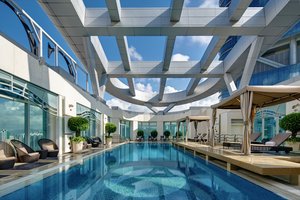 Cordis, Hong Kong in Hong Kong, image may contain: Pool, Water, Swimming Pool, Plant